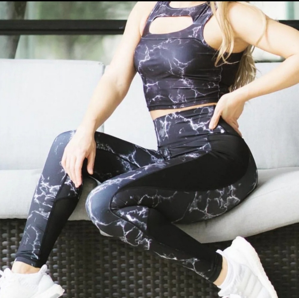 Buffbunny black onyx leggings size XS